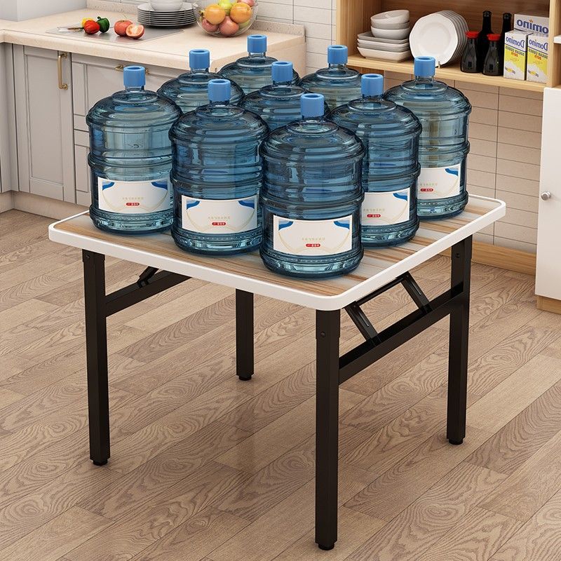 折叠桌子饭桌夜市餐桌户外露营小方桌摆摊矮桌方形出地摊桌快餐桌