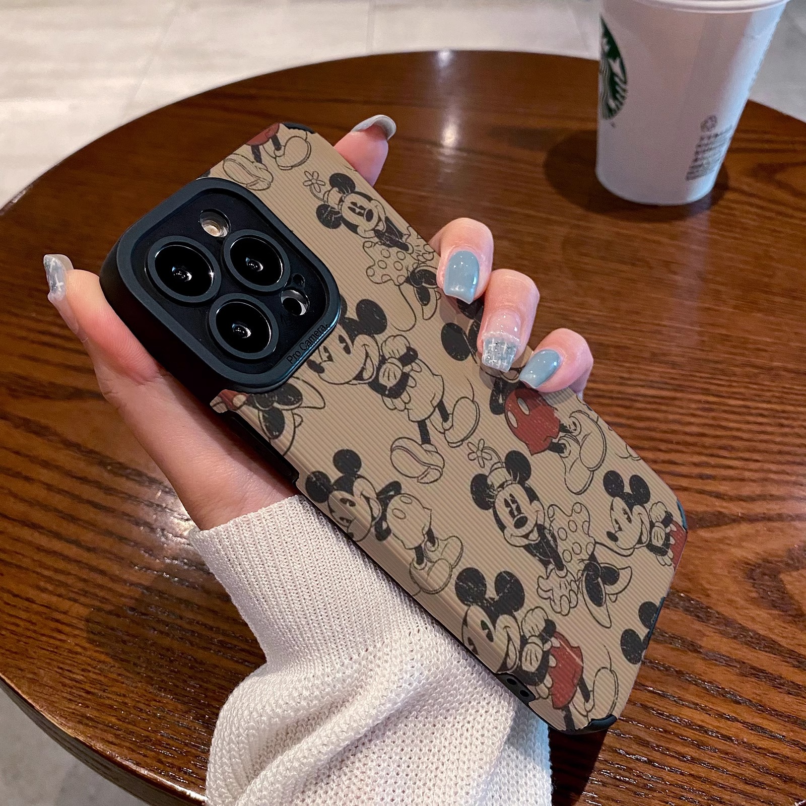 苹果15promax手机壳可爱米奇iPhone14promax动漫13Pro卡通12pm套