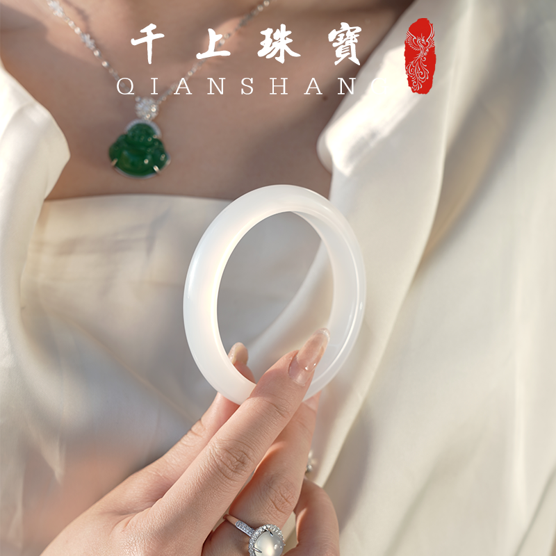 【A货马料】正品高冰香槟金白月光天然玛瑙玉髓手镯 多样性发一