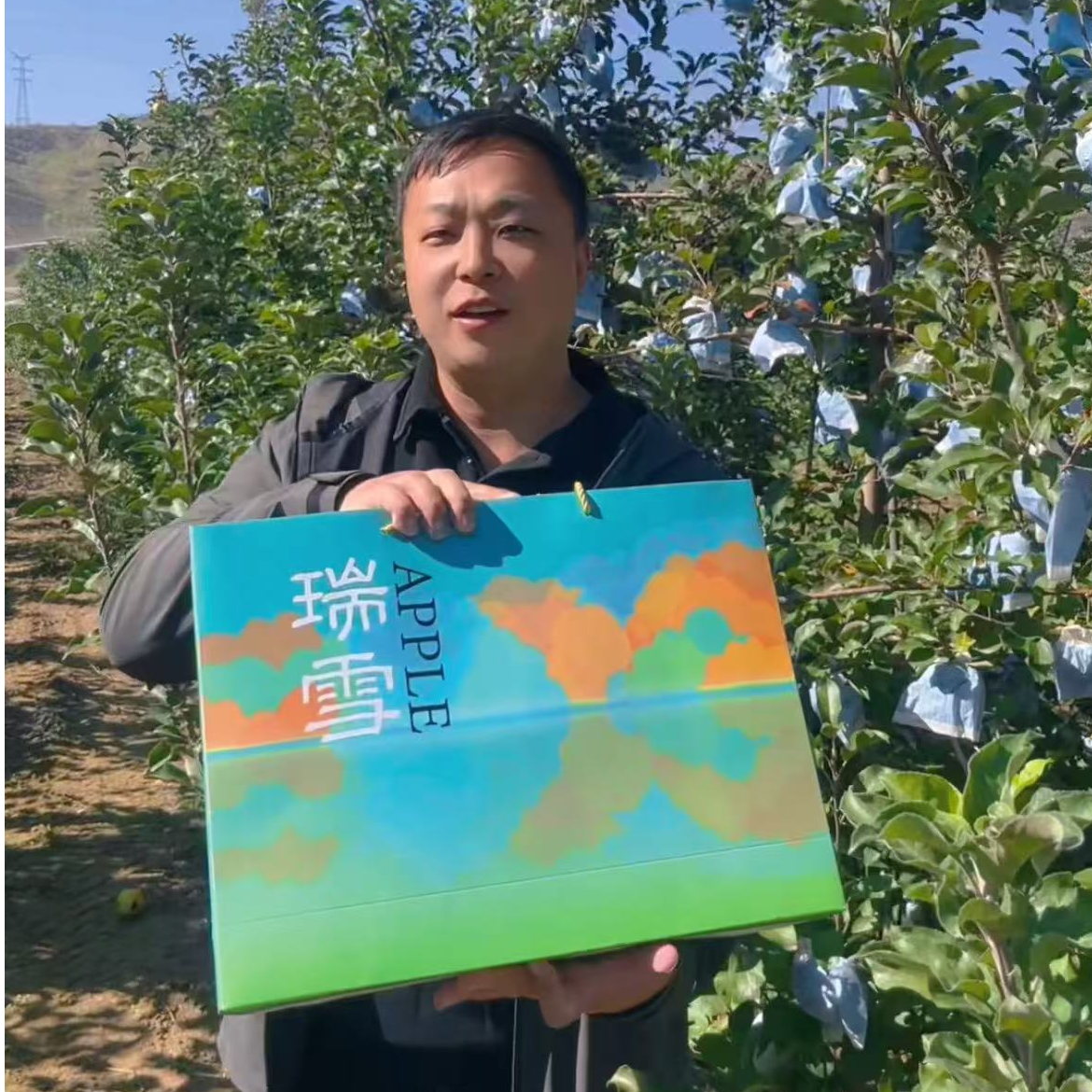 【精选礼盒装】瑞雪苹果12枚80 85果高甜度脆甜多汁水果送礼5.5-7斤