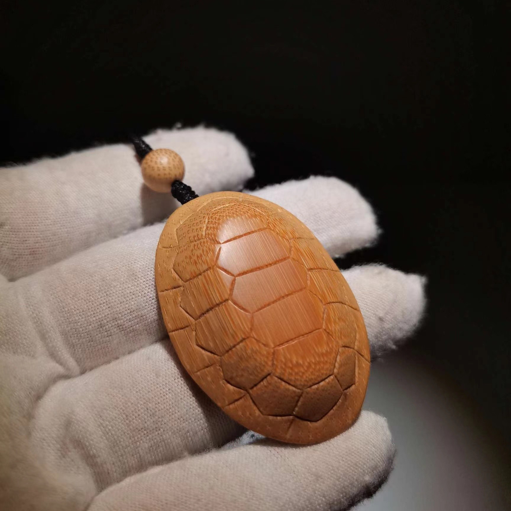 百蟾汇 纯手工雕刻玉竹富甲文玩手把件挂件吊坠配饰拍下随机发货