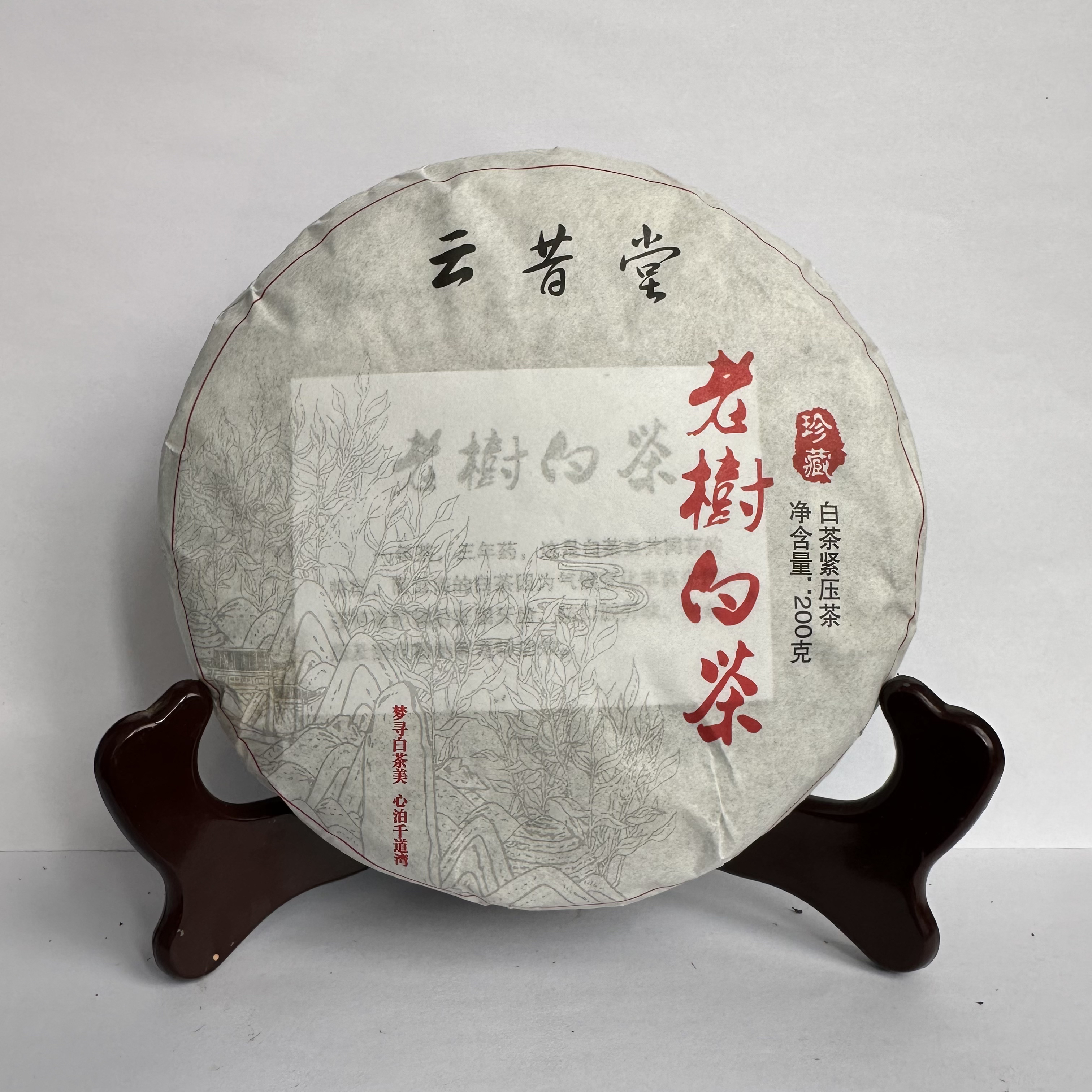 【2023年昔元老树白茶】
