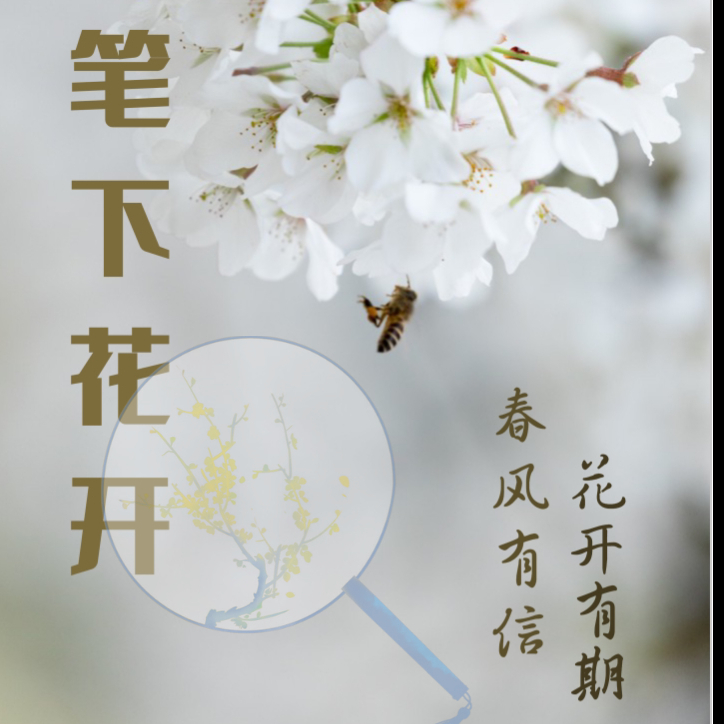 笔下花开——国画团扇系列