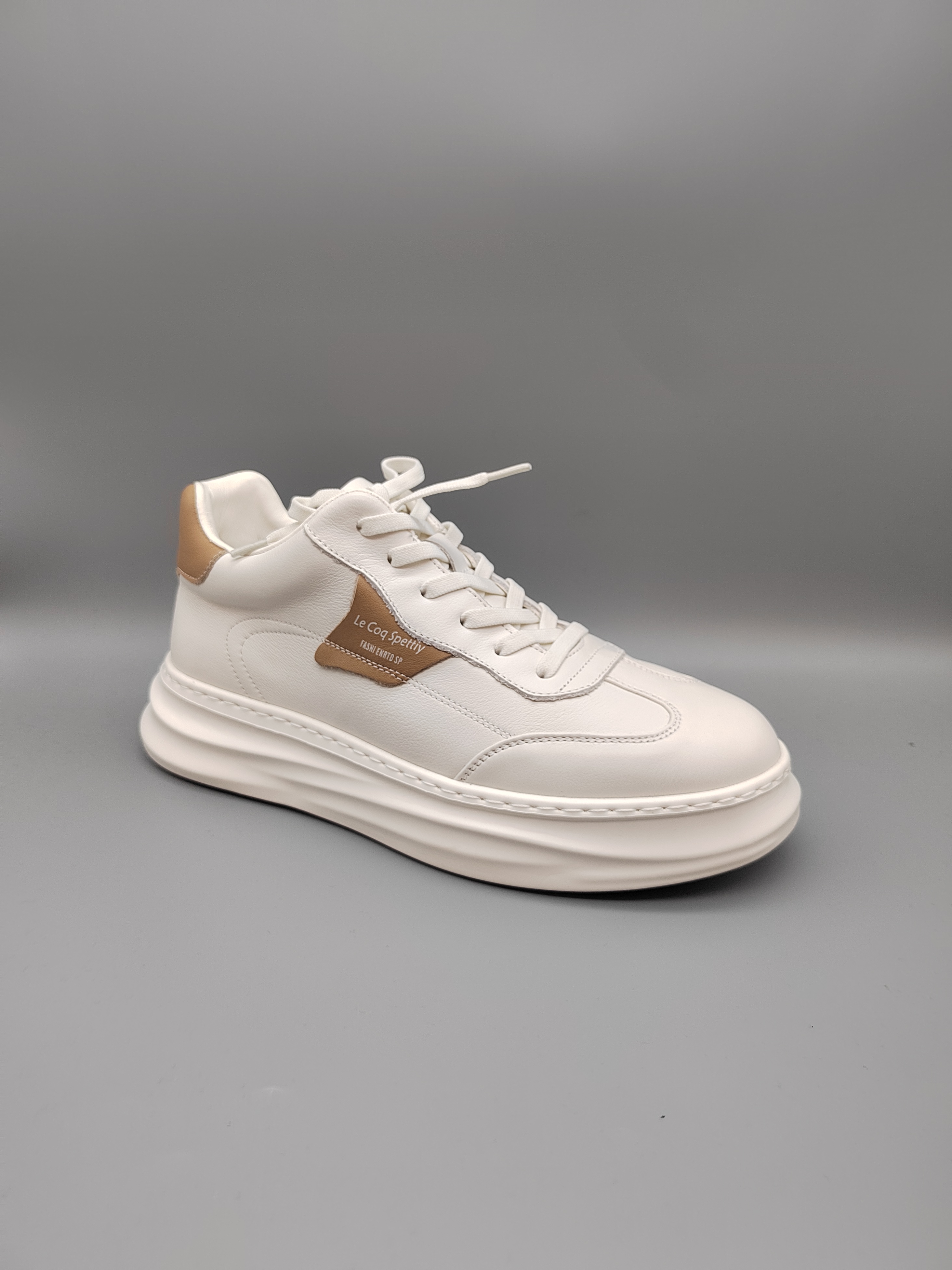 92902男士时尚休闲百搭透气真皮潮流潮鞋