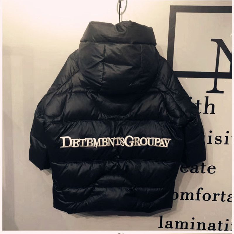 当季爆款反季清仓欧货刺绣羽绒服女中长款2022新款欧洲站宽松茧同