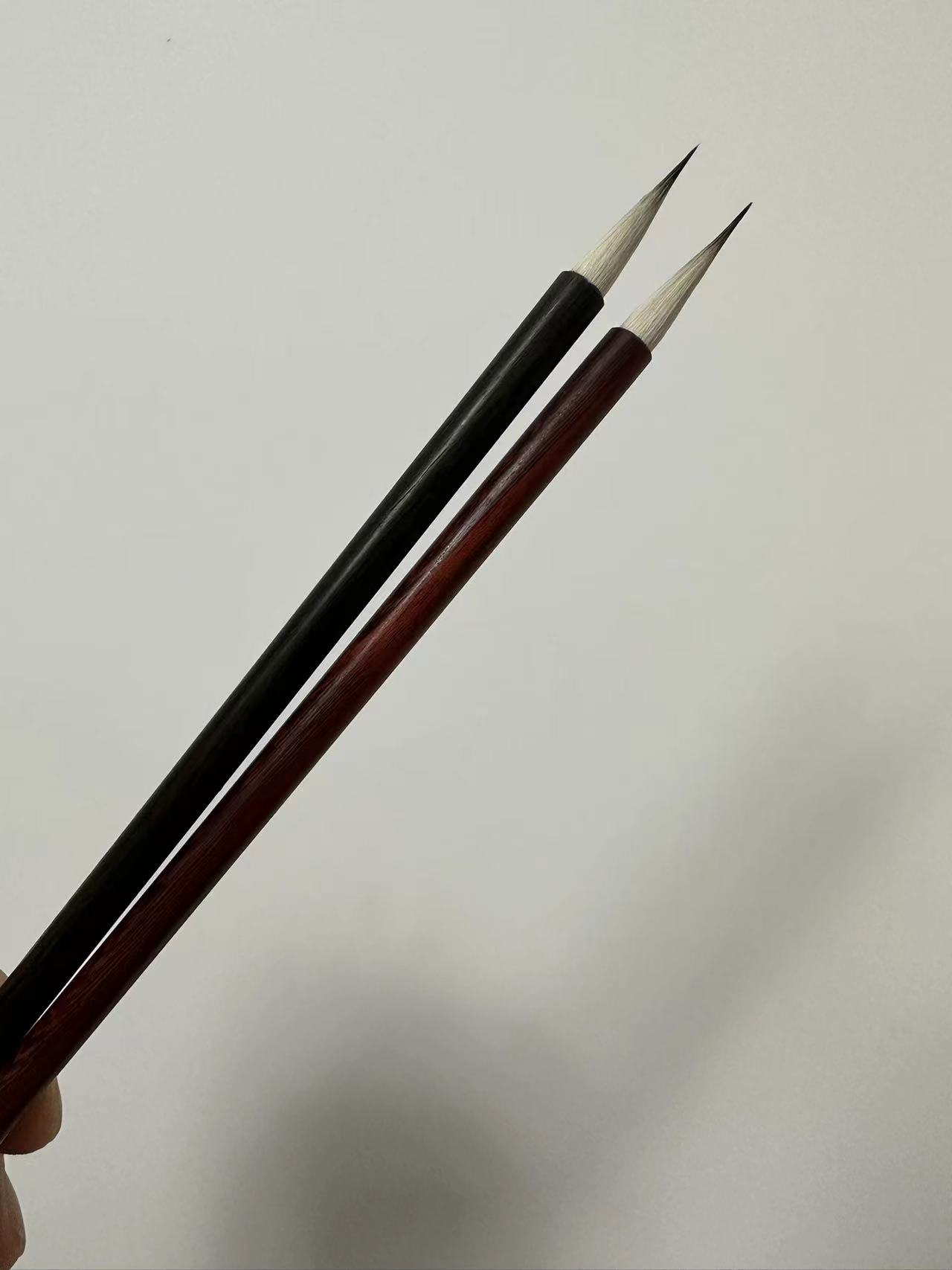 （心领神绘）出峰2.3口径0.5瘦金体国画勾线小草专业作品小楷毛笔