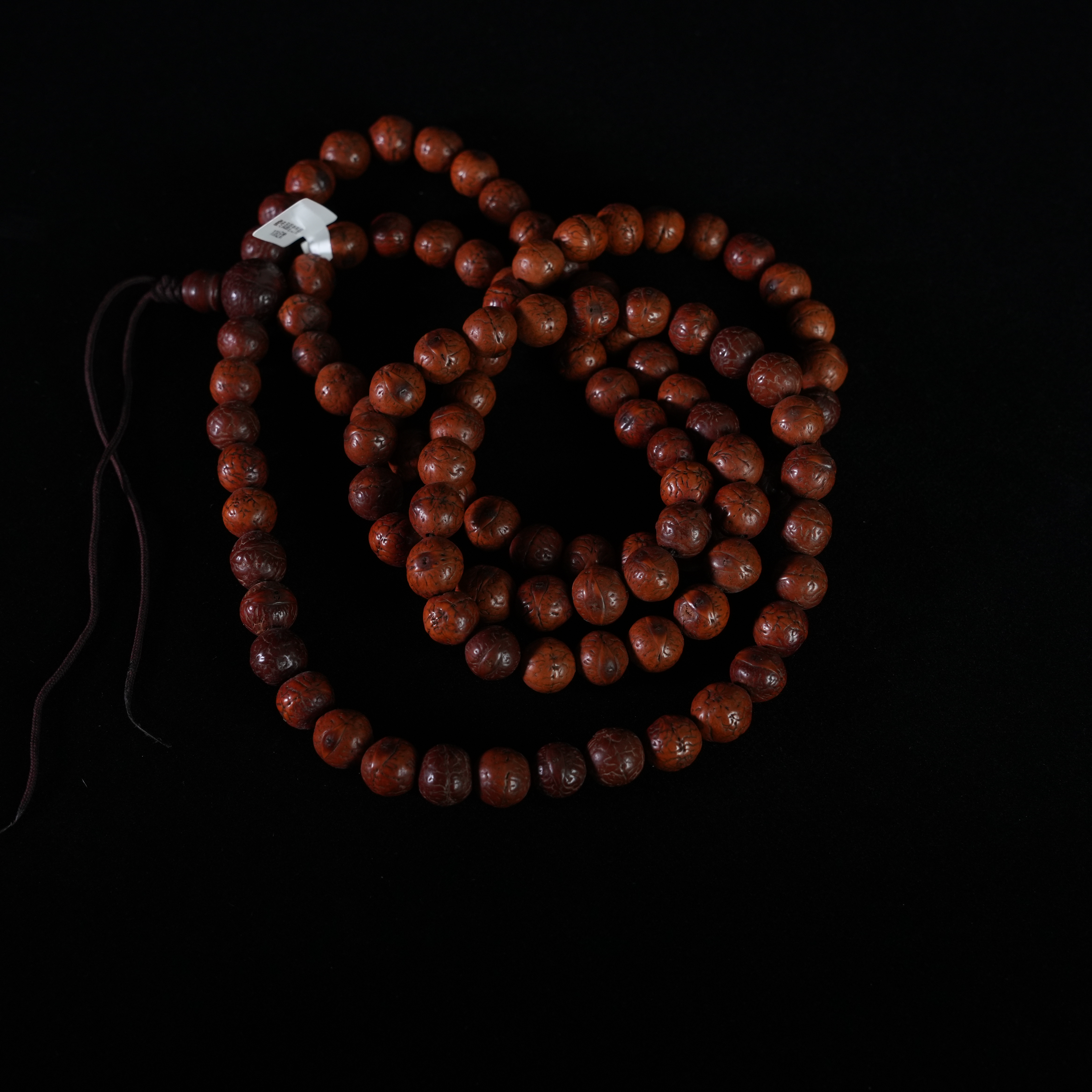 LABC240925011【十竹斋】晚清民国藏传凤眼老菩提