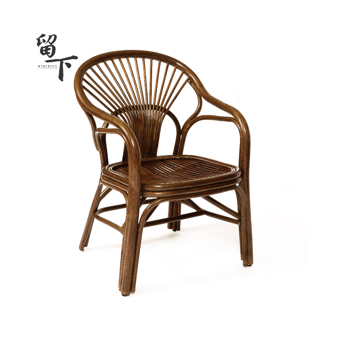藤椅天然真藤藤编新舒适久坐轻便结实阳台客厅书房中式老人茶桌椅
