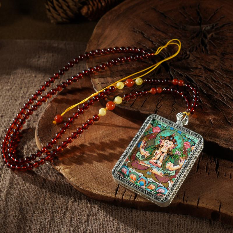 合金吊坠 【香掌柜】观音卡卡吊坠（发一件）