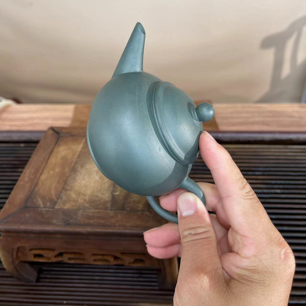 同夏微瑕水平壶某国绿（本山段）  180CC