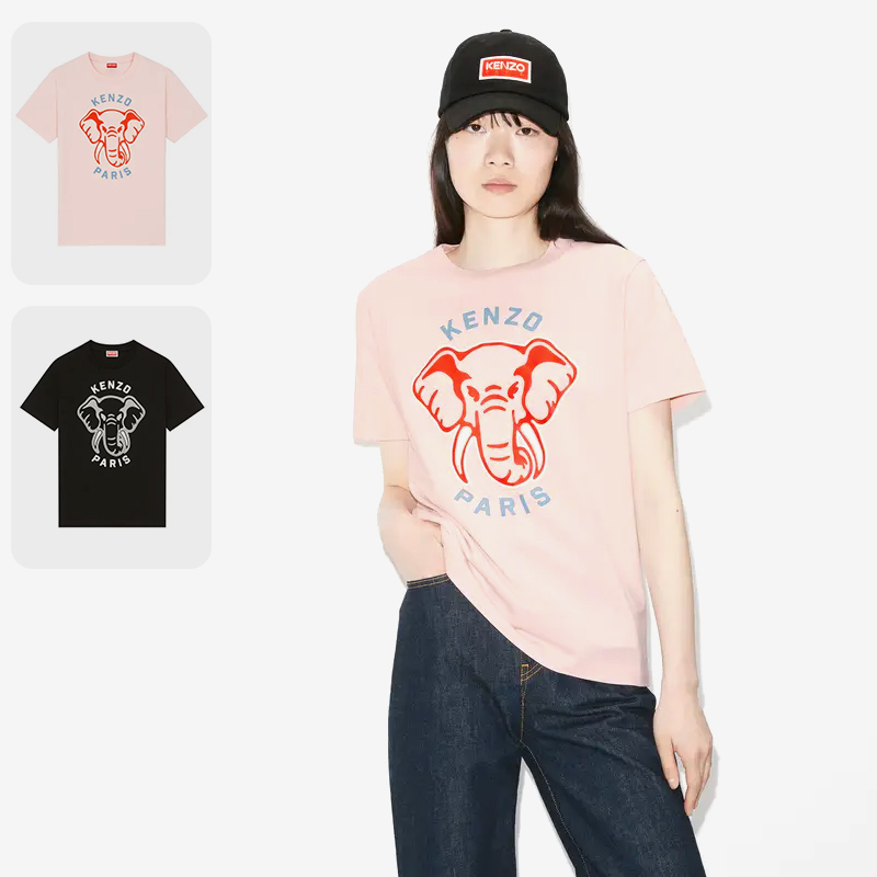 【保税仓 专柜价1500元】Kenzo 春夏女士休闲短袖T恤FD62TS0854SO
