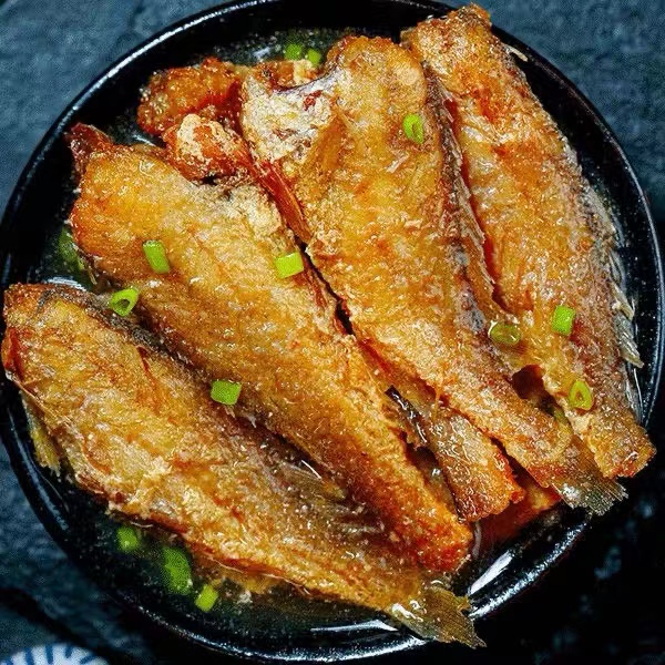 即食黄花鱼常温开罐即食净重100g罐装酥香下酒下饭