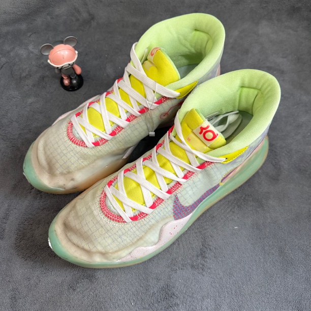 kd12 42.5码 二手正品实战篮球运动鞋 实拍如下