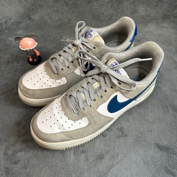 af1白蓝 42码 二手正品实战篮球运动鞋 实拍如下