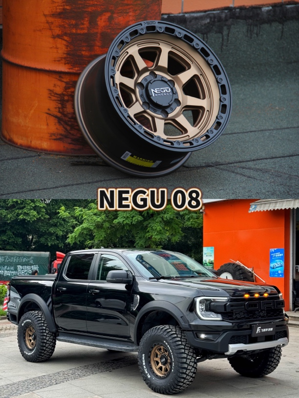 17寸耐固越野轮毂，坦克300北京40长城炮帕杰罗霸道游骑侠大道