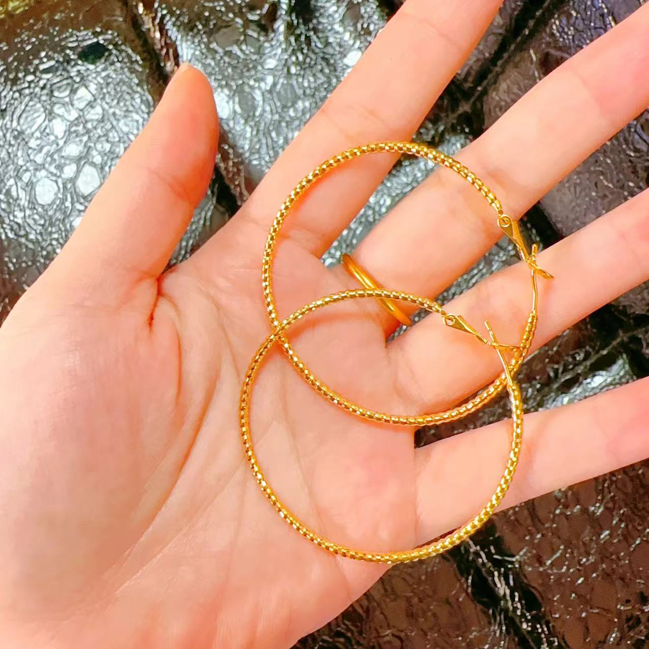 合金耳饰 耳圈（敏感肤质慎拍）