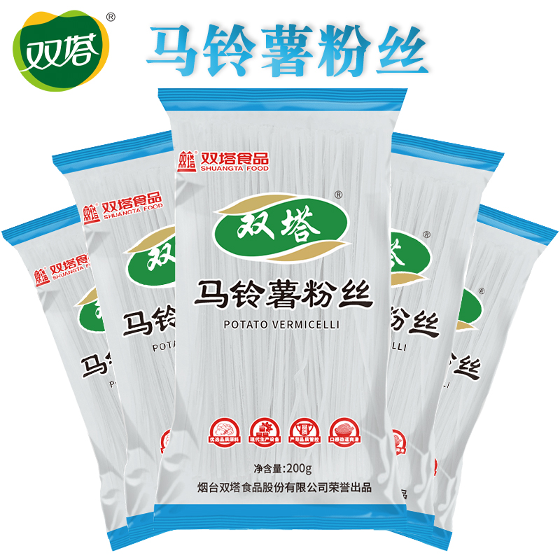 5袋200g马铃薯粉丝