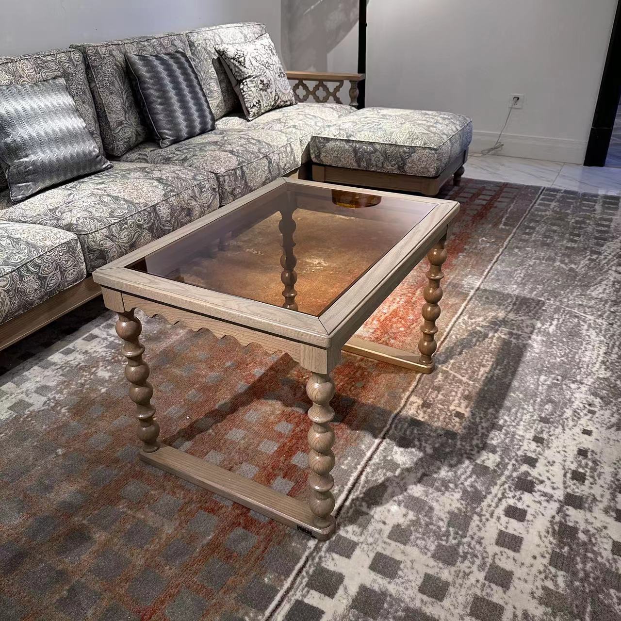 polocyte/保罗赛特美式时尚现代客厅角几/边几 820*600*560简约