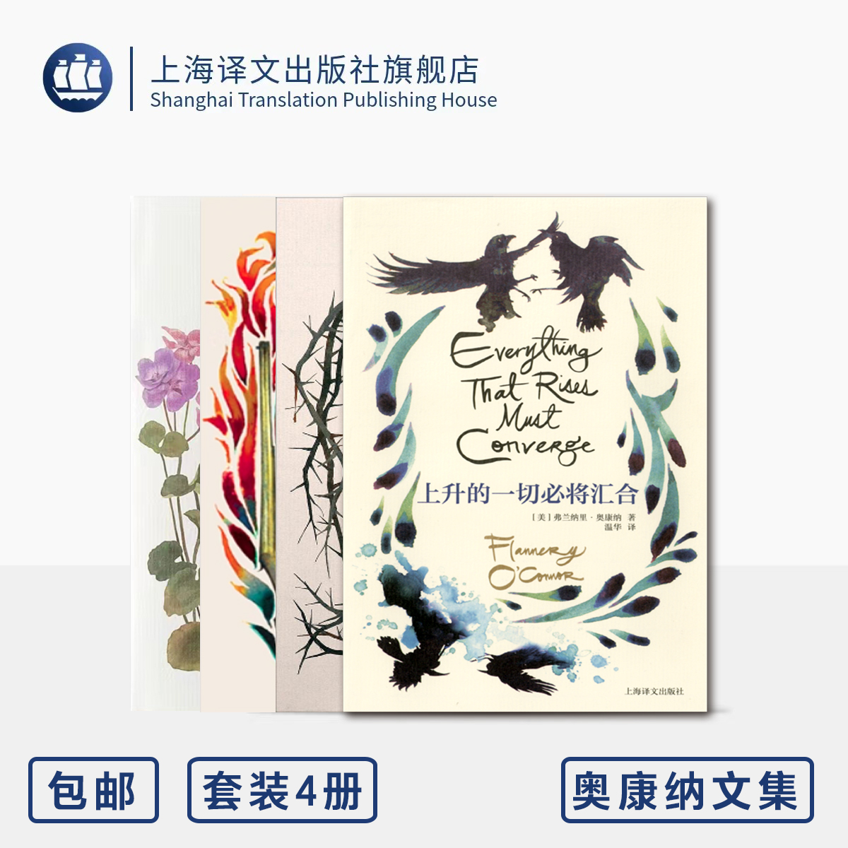 奥康纳文集四种 强力夺取/天竺葵/慧血/上升的一切必将汇合