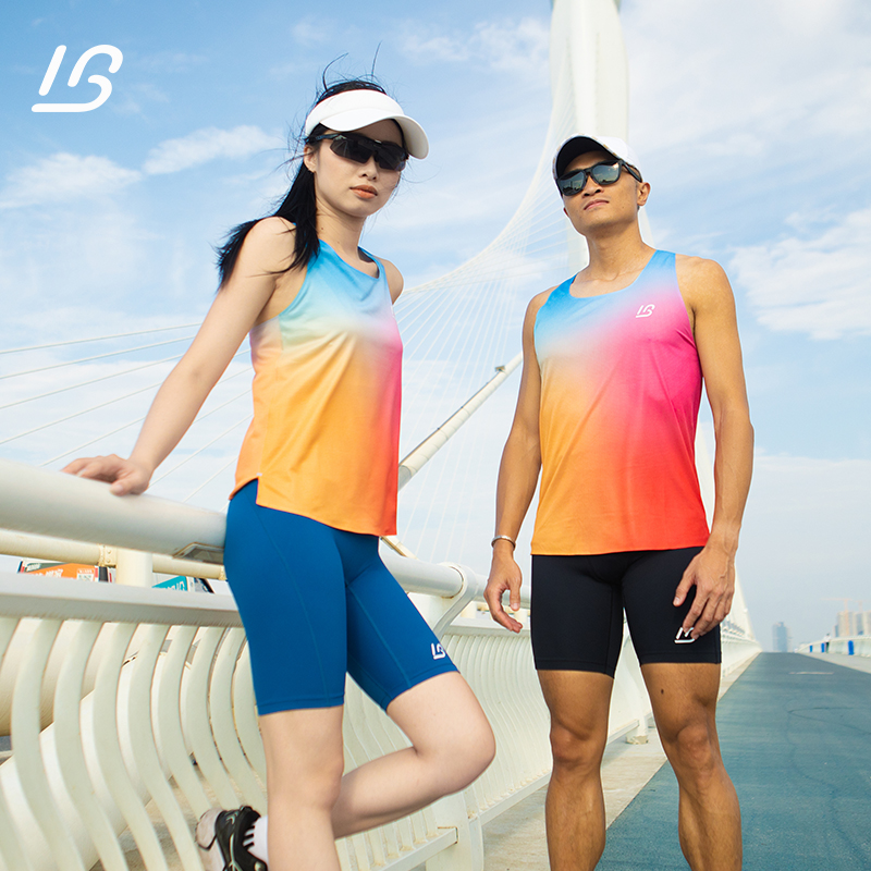 翊跑/YIPAO跑步运动马拉松竞速进阶破风背心3.0无痕速干男女款