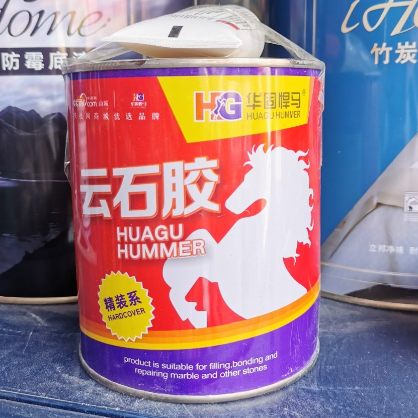 强力云石胶大理石胶1KG白色 4组包邮