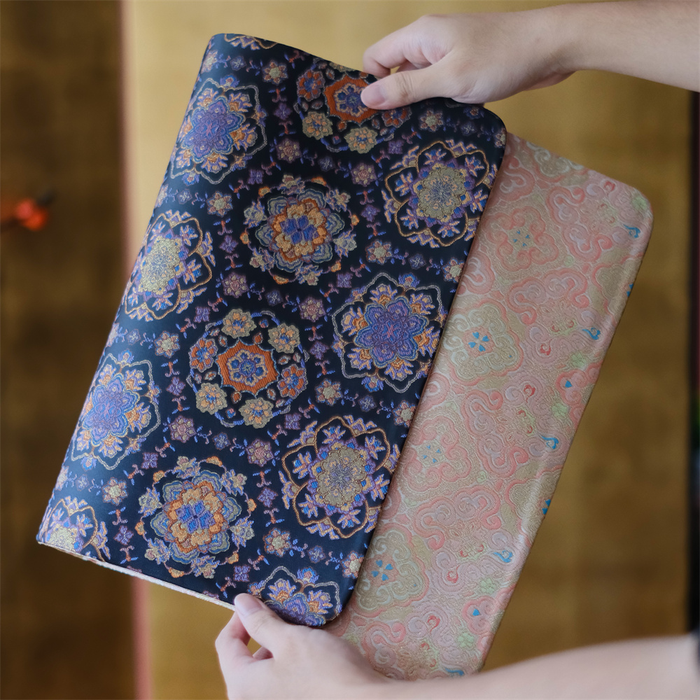 【大唐宝相】新宋锦中式桑蚕丝织金双面防烫茶席茶垫茶具收纳56*35