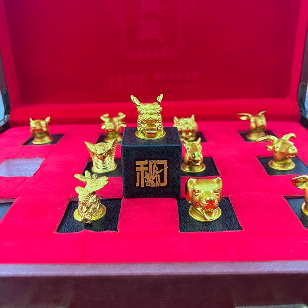 甄选和田玉十二生肖摆件8888（dz）多样性发货