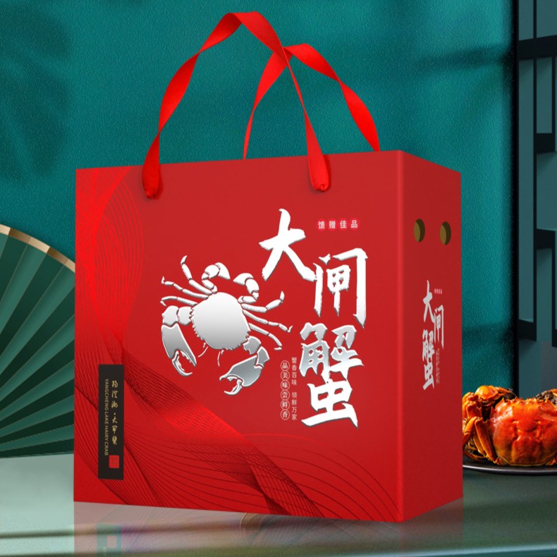 鲜活大闸蟹礼盒10只装（公母两）
