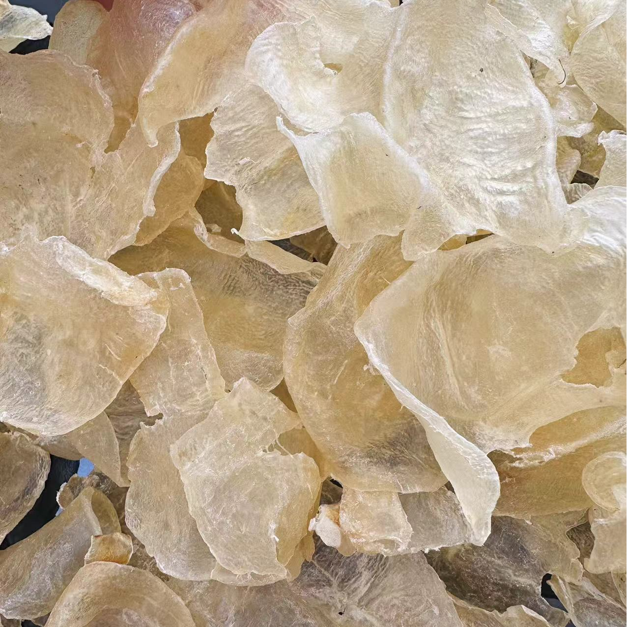 80头蝴蝶胶 加州白花胶胶质好滋补花胶鱼胶煲汤营养胶原