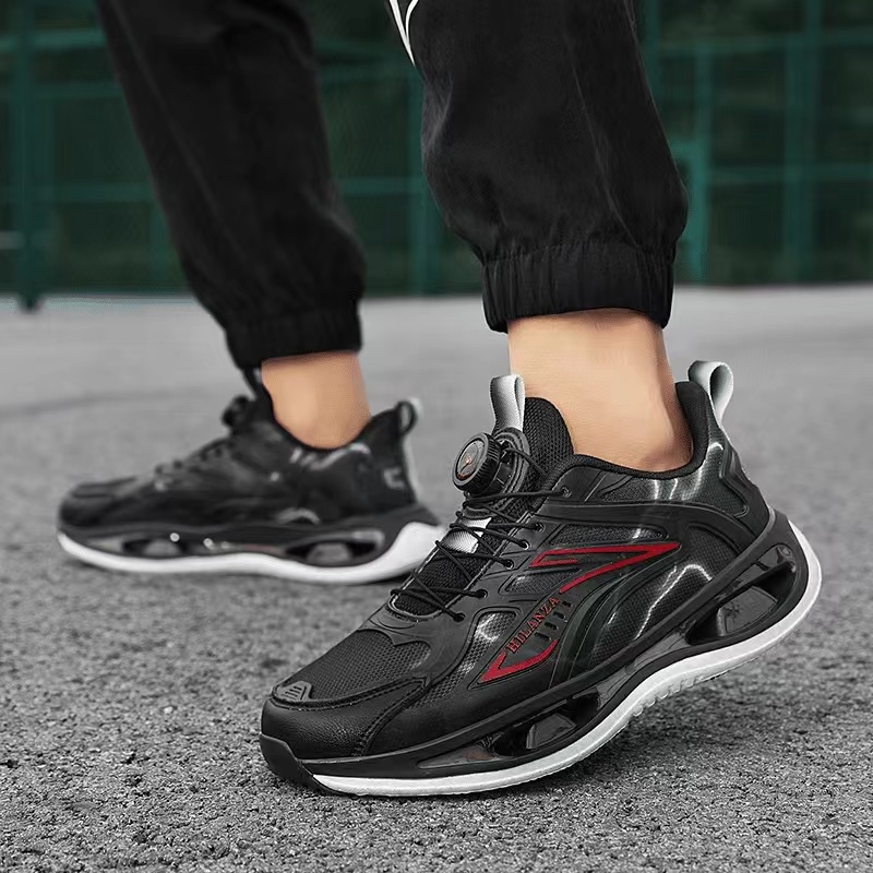 纽扣鞋2636舒适百搭男女休闲跑鞋