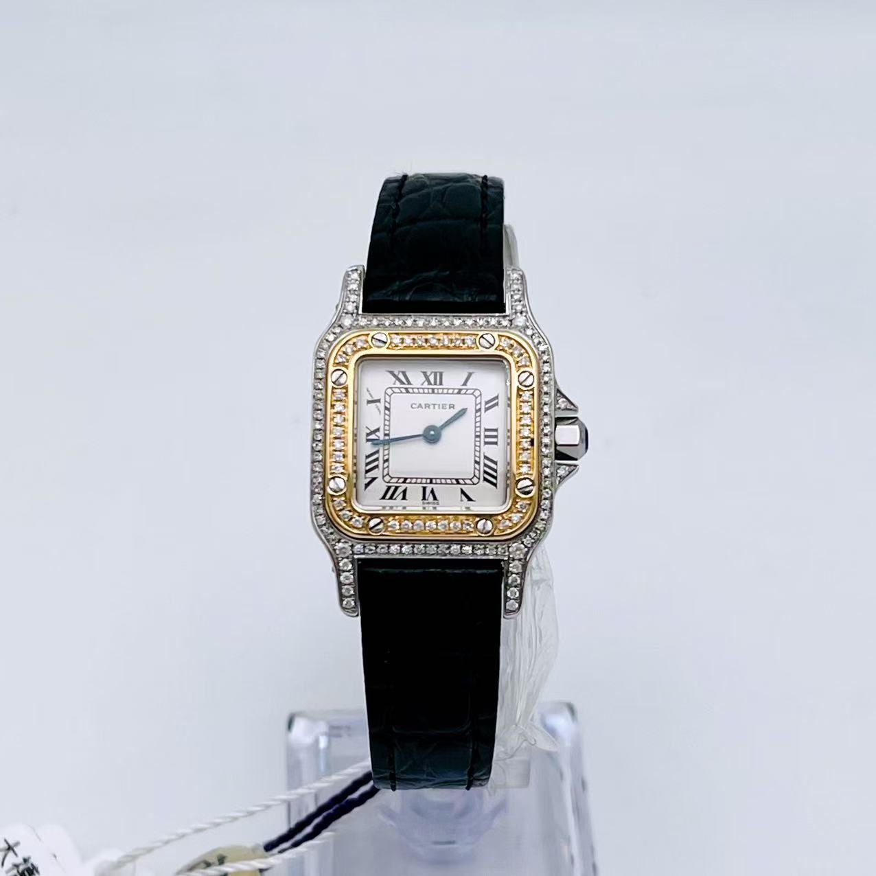 95新 Cartier/卡地亚 大禧表径23.7*24.1瑞士名表01899赠表带