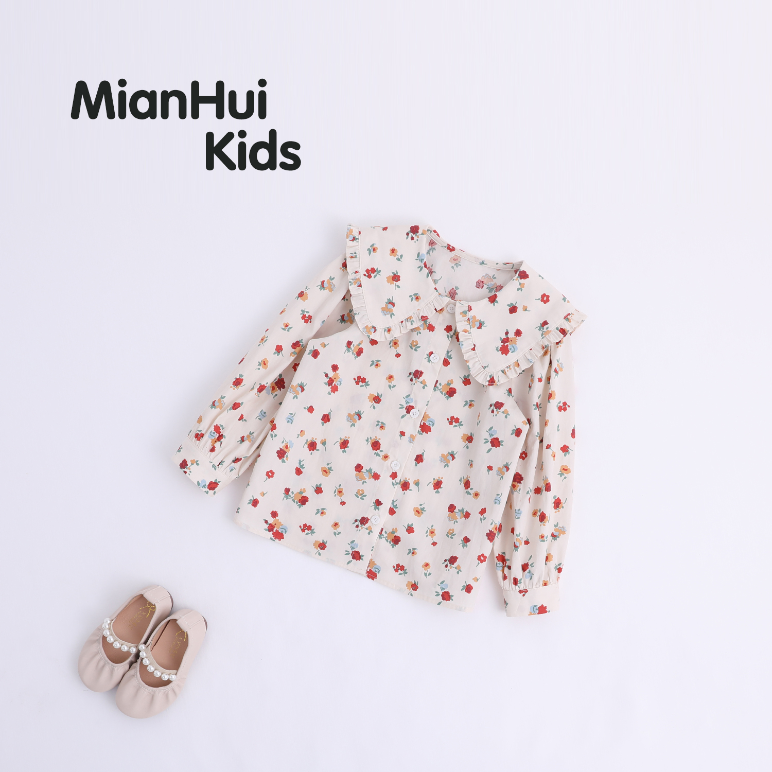 【秋上新】童装春秋梭织长袖衬衣32322009