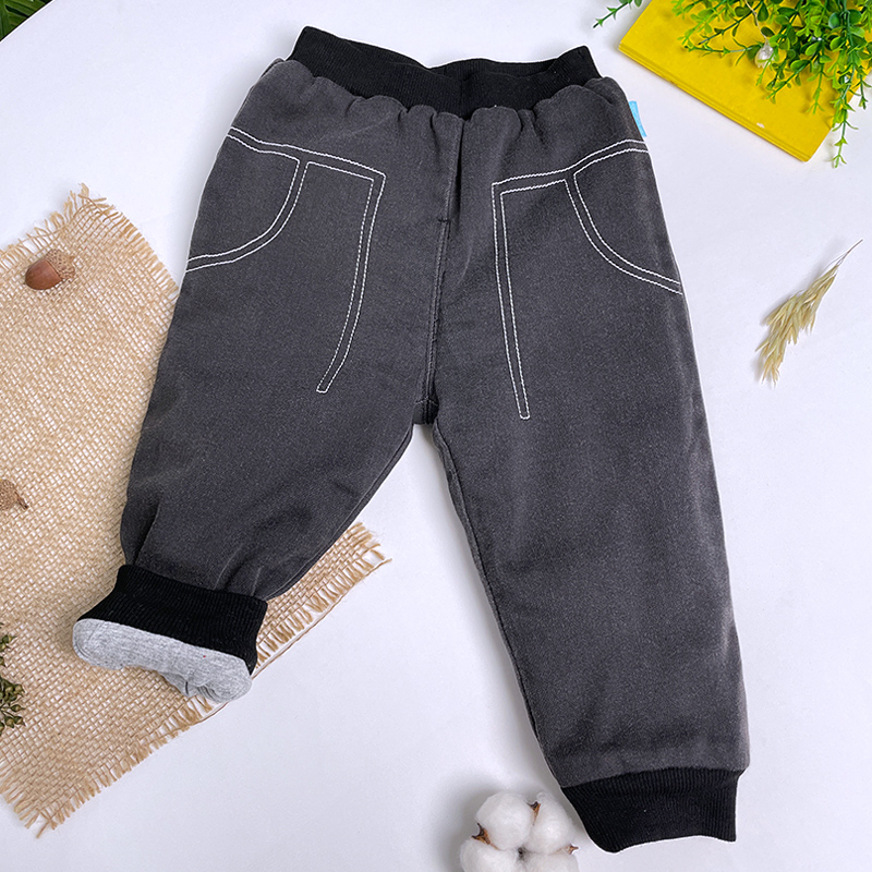 【只有80+90码】水洗软牛仔厚棉裤8141802