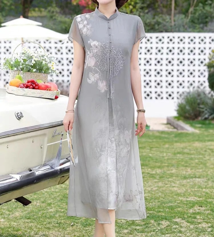 【501-600编码点这里】-琴琴 夏季高端时尚气质连衣裙