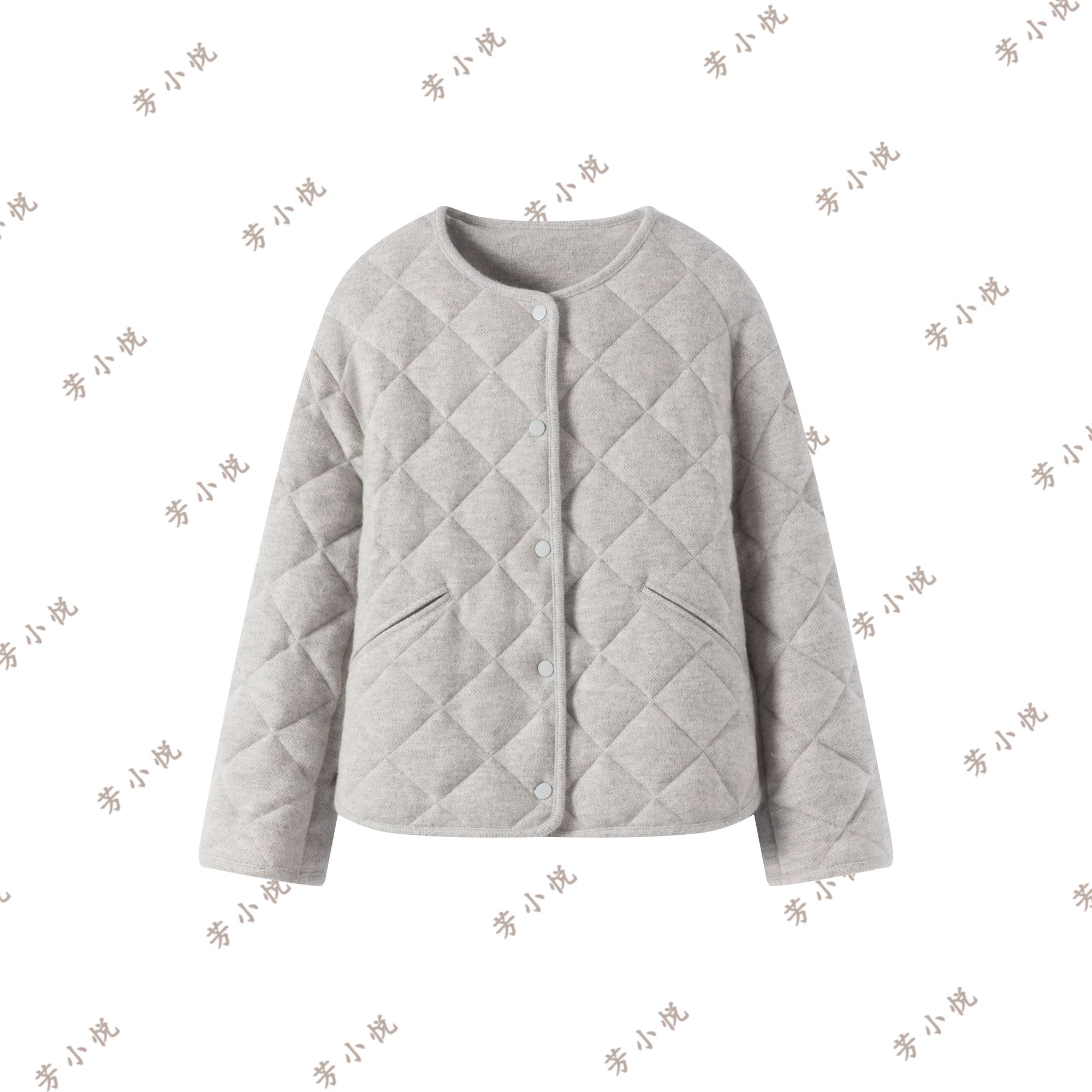 【芳小悦】澳洲初剪羊毛鹅绒外套C071-W23