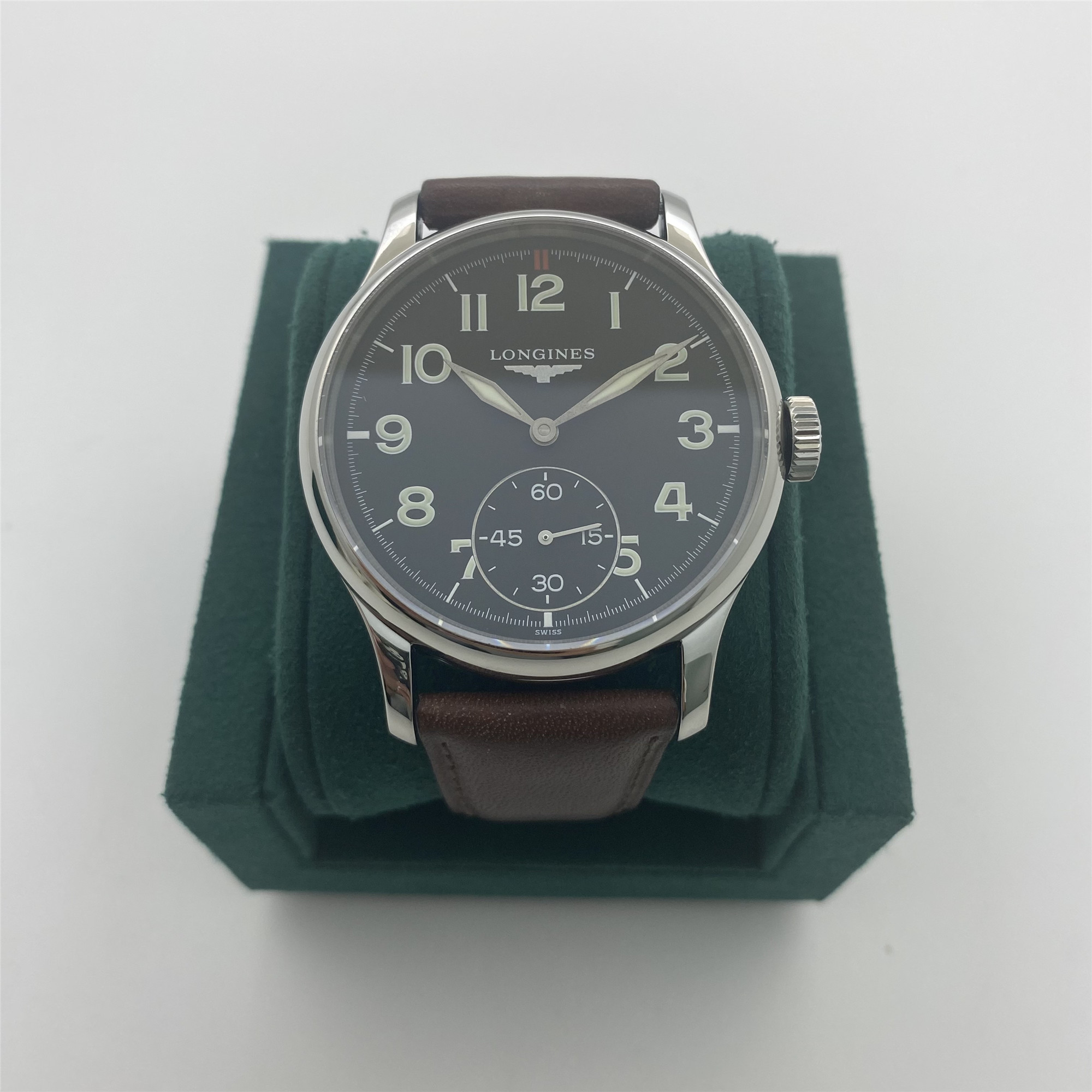 99新 Longines/浪琴 A81324/手动机械/47mm/单表/工价21400