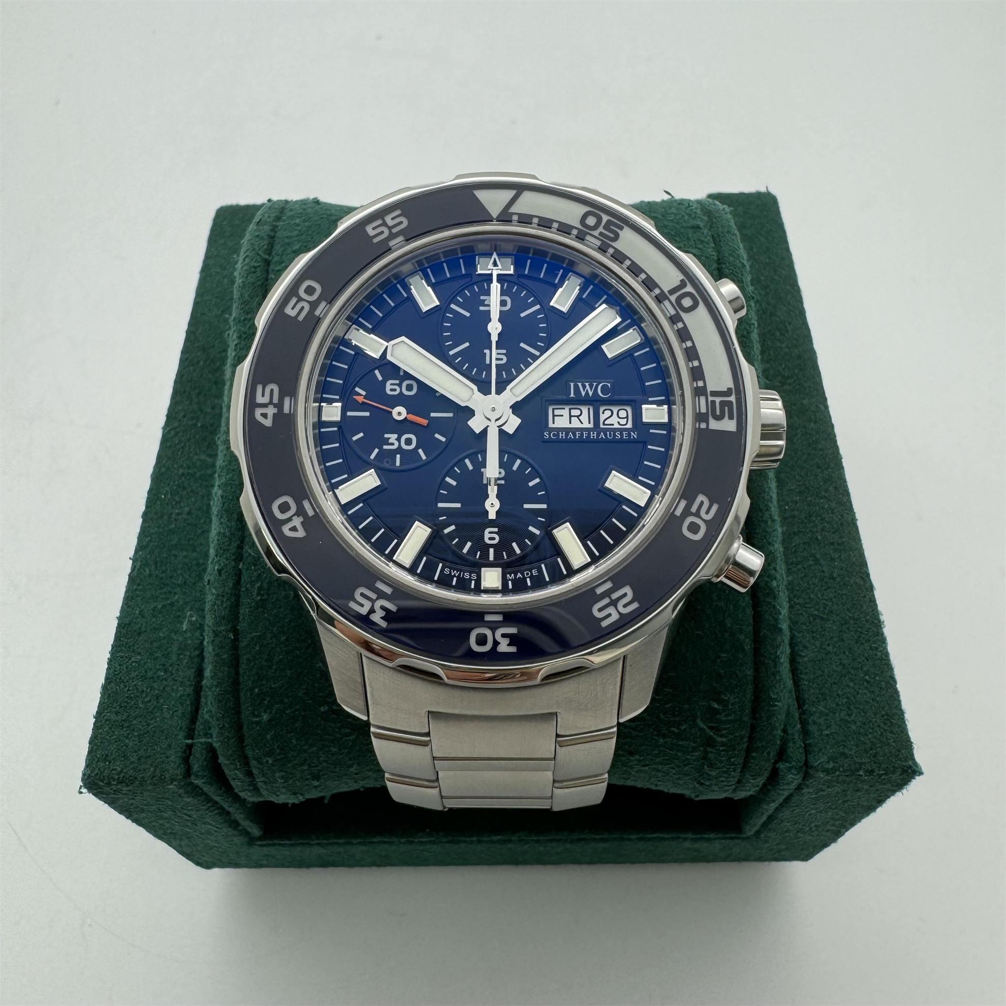 99新 IWC/万国 海洋时计/A81960/自动机械/44mm/工价54000