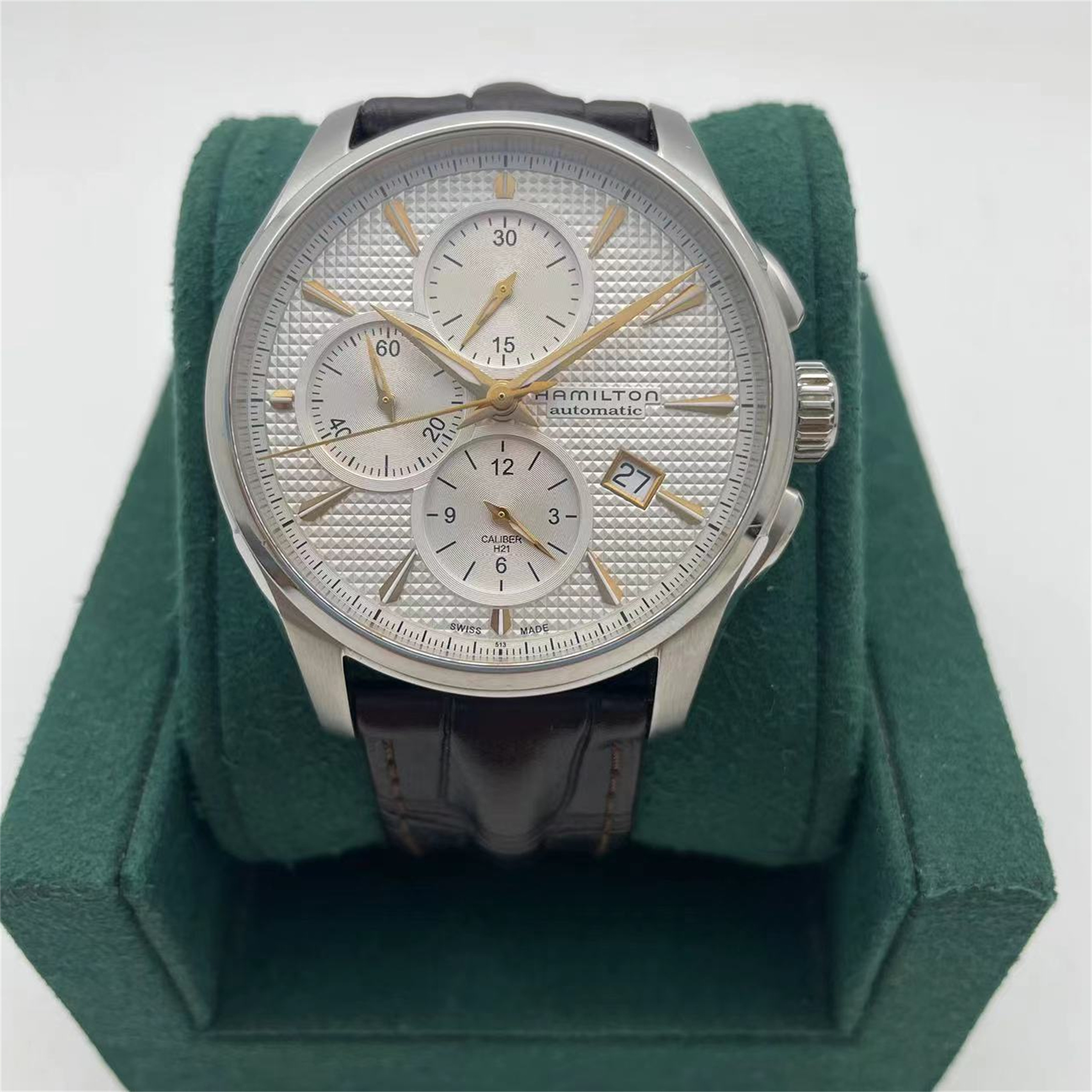 99新 Hamilton/汉米尔顿 爵士/A82076/自动机械/42mm/工价13550