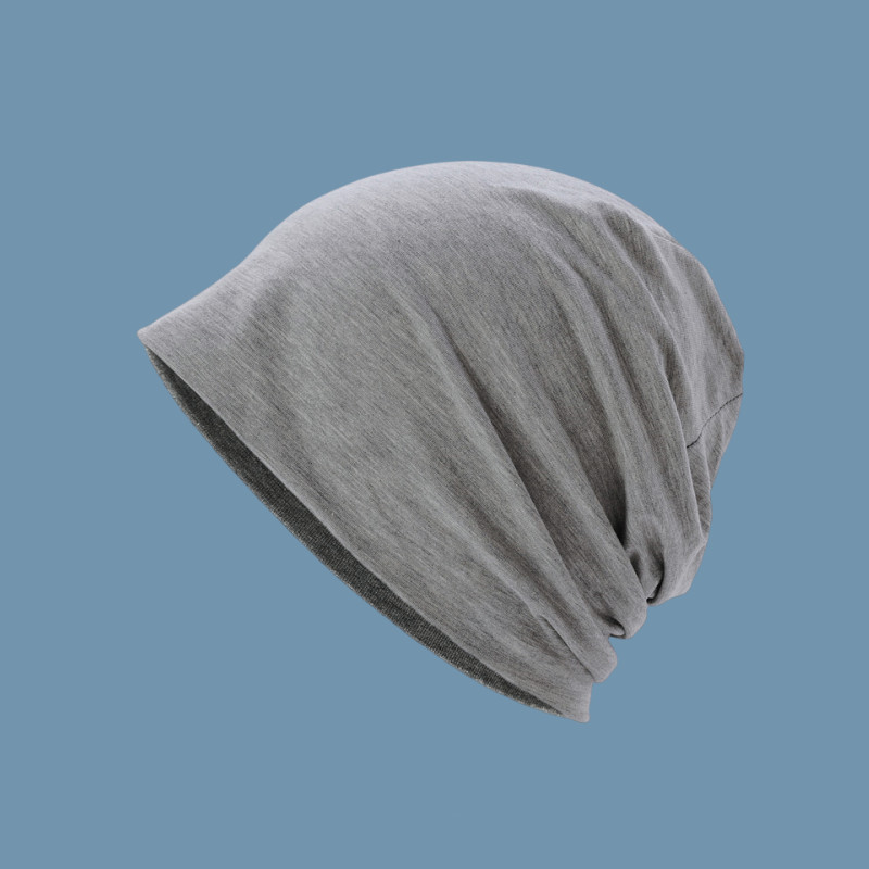 纯色月子帽春夏季薄款透气包头帽男女通用防风睡帽夏天针织头巾帽