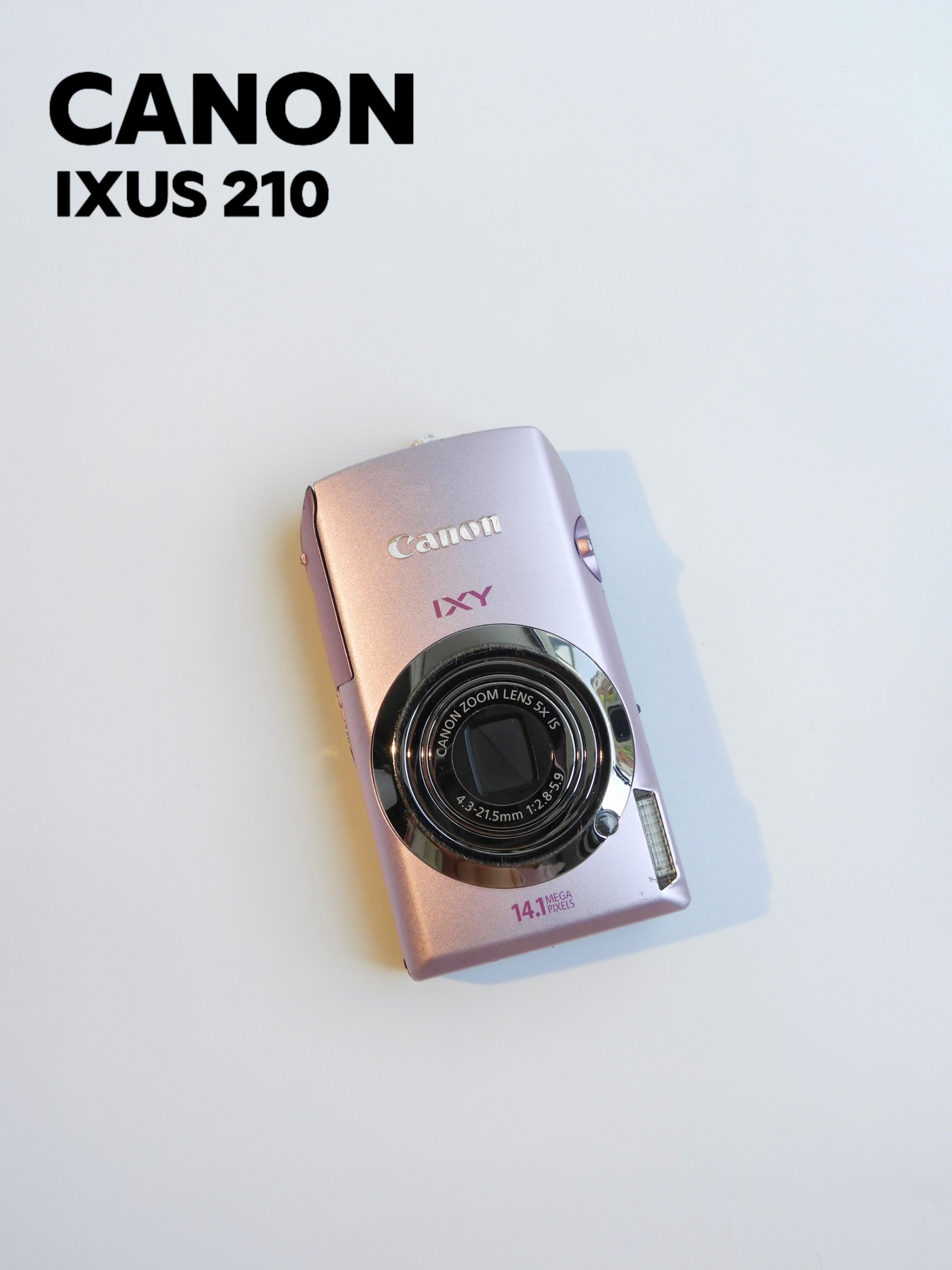 95新 Canon/佳能 IXUS210数码相机网红ccd二手产品售出no退换