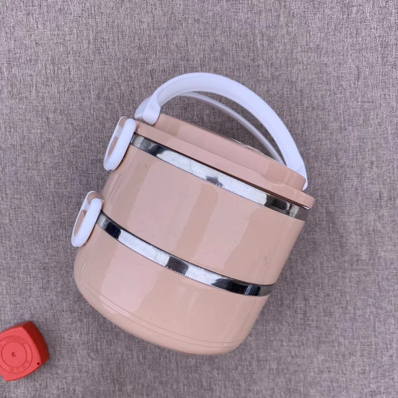 T111亗15cm双层饭盒随机1个 瑜芯丨 豆芽 茶几厂家浮力