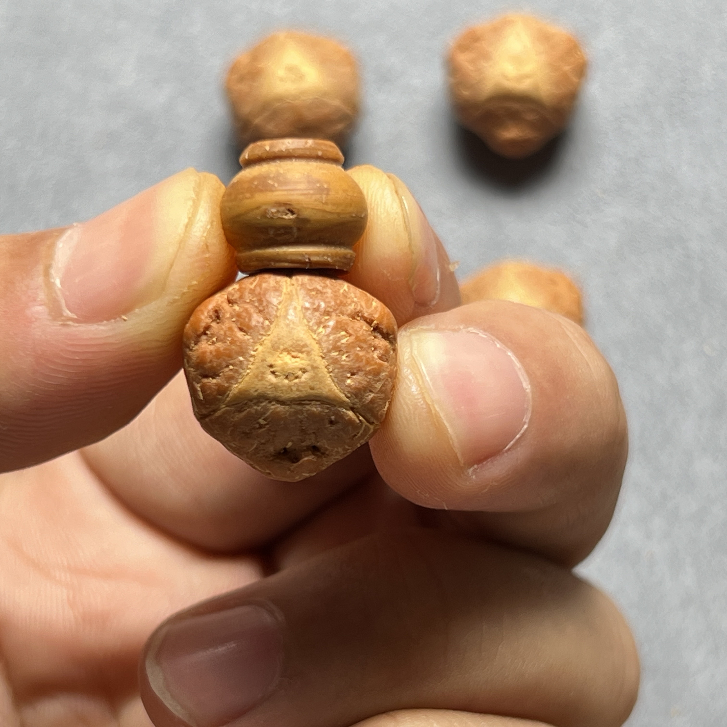 精选高密高油恶魔龙眼三通佛塔凤眼三通麒麟眼三通五角星配串