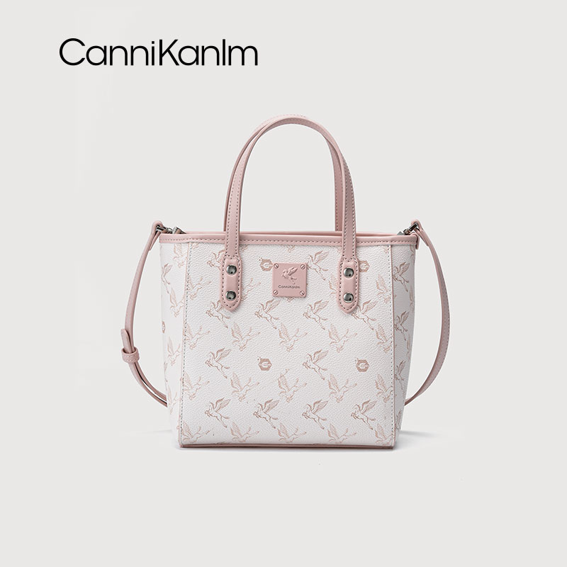 CanniKanlm飞马托特包女2024秋冬新款菜篮子手提包通勤单肩斜挎包