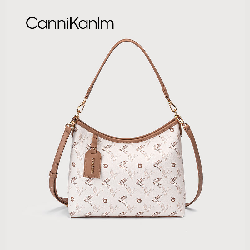 CanniKanlm飞马托特包女2024新款高级感大容量通勤百搭单肩斜挎包