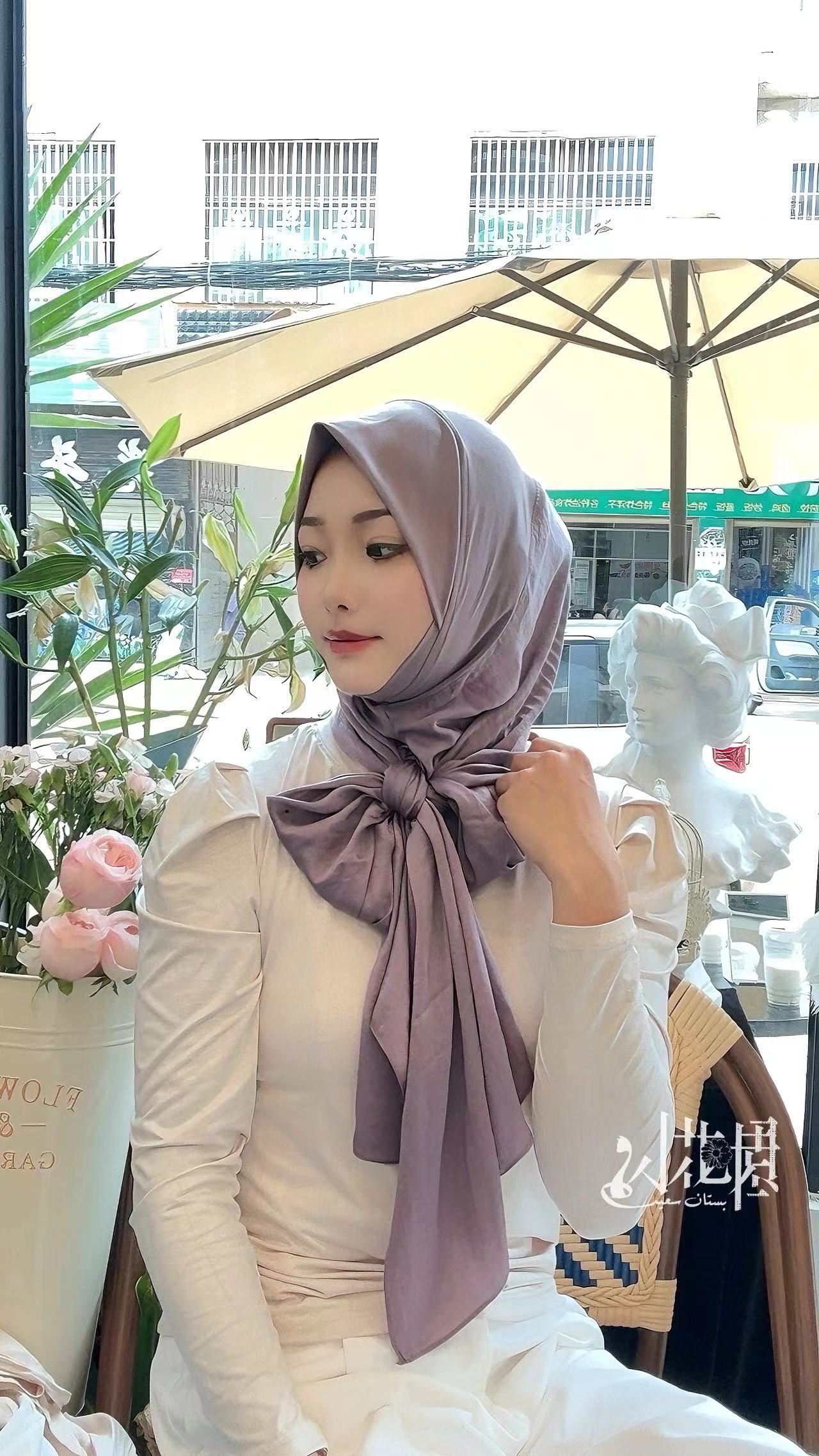 【软帽檐秋冬洋气】小花园云中君网红长巾（不支持退换，介意慎拍）