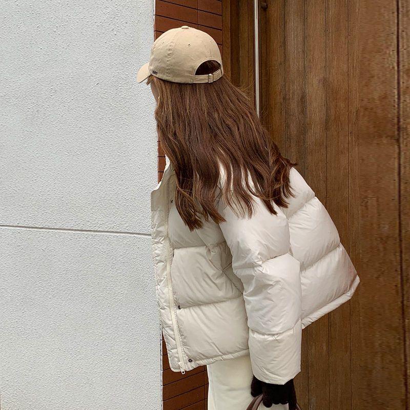 波司登韩版羽绒服女短款新款加厚时尚小个子冬季宽松白鸭绒外套潮