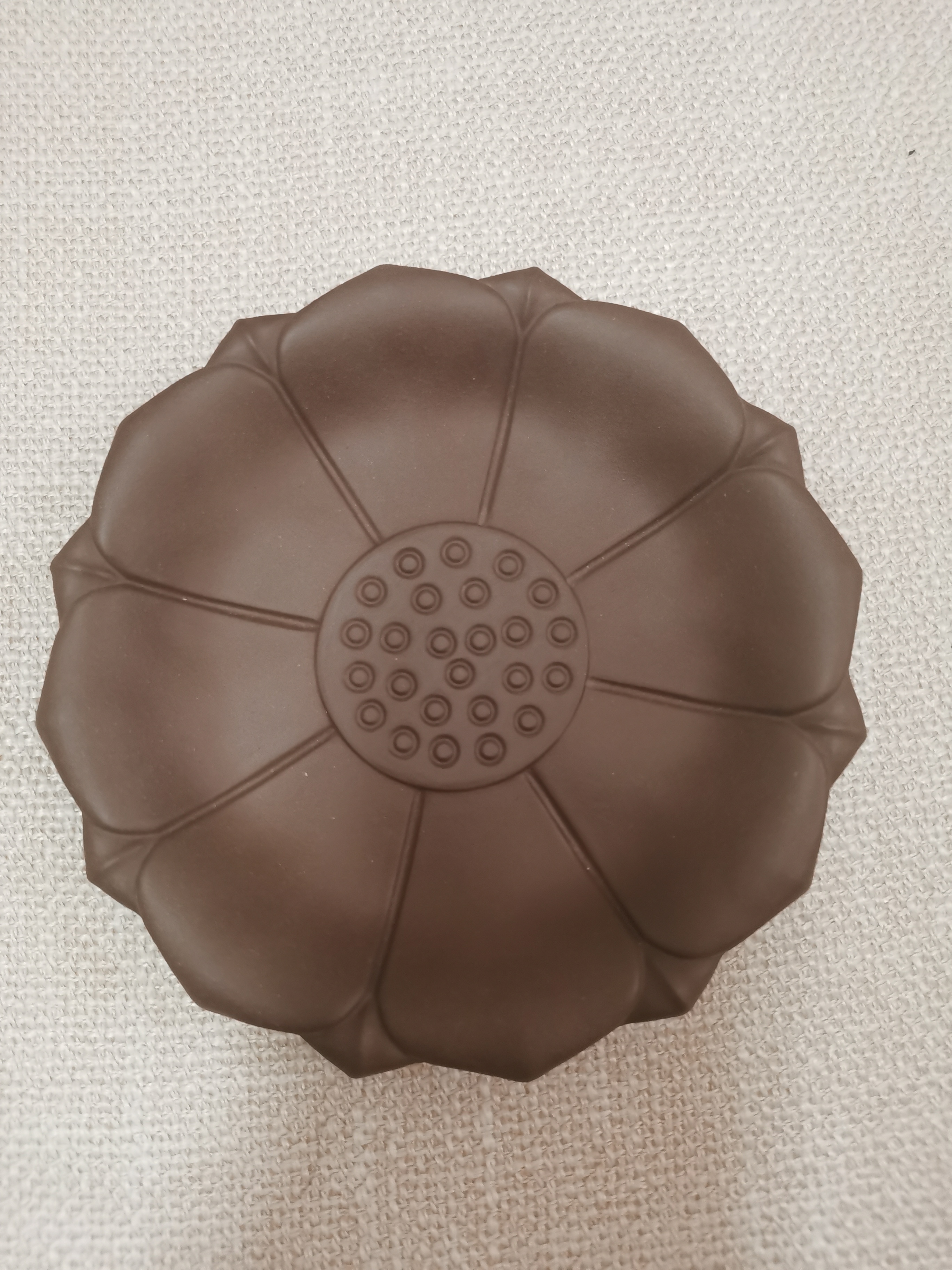 紫砂壶承     心似莲花开  