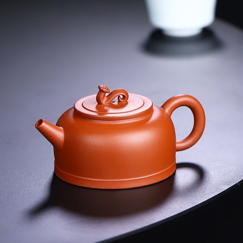 宜兴紫砂   朱泥   如意  180m