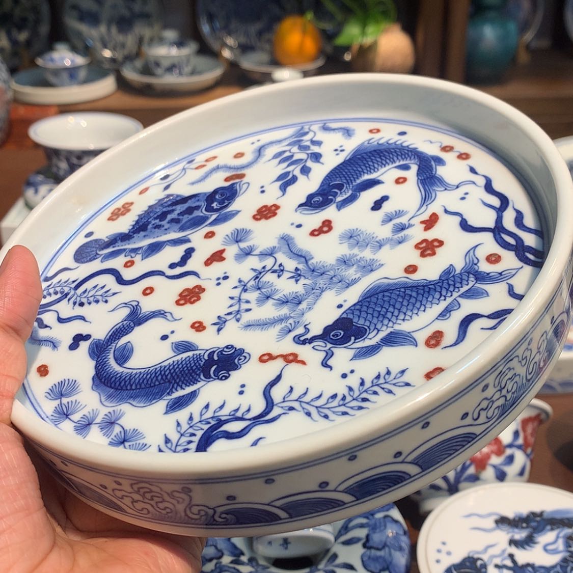 【闪购商品】瓷杯穿**叶陶瓷