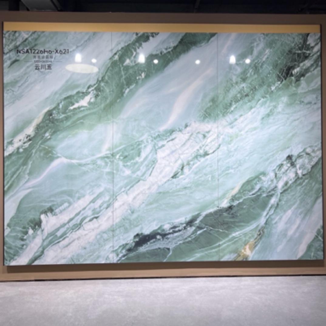 1200×2600×6岩板亮光结晶釉背景墙客餐厅奢石墙砖大板工厂直销
